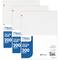 Mead® College Ruled 8" x 10.5" Notebook Filler Paper, 3 Packs of 200